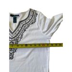 Karen Scott  White Stretch Shirt Women Top Size Medium NWT | 19-12 Photo 4