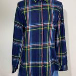 Old Navy  Blue and Green Plaid Shirt Photo 0