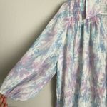 Ganni Plissé Pleated Mini Dress Cherry Blossom Floral (Size EU 36 / S) Photo 4