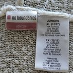 No Boundaries  Junior Pullover Sweater with Hood - Size 15/17 Juniors Photo 5