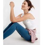 Madewell MWL Form High Rise Leggings Blue Womens Small Activewear Athleisure Gym Photo 0
