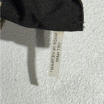 Coach F19202 Signature Stripe Lurex Large Diaper Baby Tote Bag Purse Black Trim Photo 15