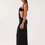 Peppermayo  Tyra Ruched Maxi Dress black Photo 1