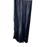 Victoria's Secret Vtg Victoria’s Secret Gold Label Black night Gown Slip lace Dress M Long Silky Photo 2