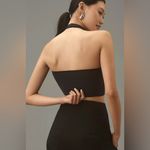 Anthropologie Black By  Seamless Halter Rib Vest Size S/M Photo 2