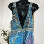 La Femme  Women Dress 12 Elegant Artsy Lagenlook Bridesmaid Prom Sleeveless Photo 4