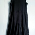 Banana Republic Sleeveless Black Cropped Jumpsuit 0P Photo 2