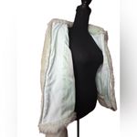 Forever 21 Powder Blue Teddy Jacket Plush Faux Fur Photo 7