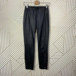 Theory  Faux Leather Irving‎ Legging in Black Size US XS Photo 2