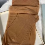 Women’s Heiress Fine Nylons Stockings Thigh High Seamless Honey Bisque 10 1/2 Tan Photo 0