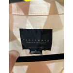 Sanctuary  Cream Utility Jacket Drawstring Waist Snap Button Pockets Size XL Photo 3