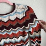 Le lis  Multicolor Chevron Cardigan Photo 5