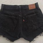 Levi's Black Levi jean shorts  Photo 1