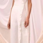 C/MEO COLLECTIVE Forgive Jumpsuit In White Photo 0