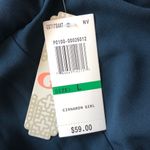 Gianni Bini  nwt Navy Pleated Romper size large V-Neck Flutter Sleeves Photo 4