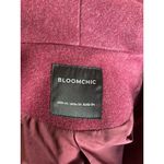 Bloomchic Purple and Black Long Sleeve Trench Coat Size undefined Photo 4