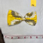 Handmade Bow Hairclip 22 Yellow Photo 2