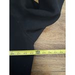 MDP Mario De Pinto Coat Womens Large? Black Red Trim Made In USA Wool Pockets Photo 4