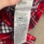 Levi's LEVI’S women’s classic fit red flannel gingham plaid shirt small Photo 6