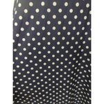 Lauren Ralph Lauren Navy & White Polka Dot V Photo 7