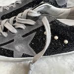 Golden Goose Superstar Suede Glitter Sneakers Size 6 Photo 6