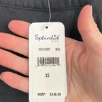 Splendid Gray Off the Shoulder Tie Sleeve Dress Sz XS Photo 5