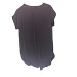 Simply Vera Women’s Black Dress Shirt Size M Photo 2