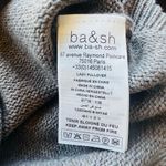 Ba&sh ‎ Keane Lace-Up Cuff Wool & Cotton Sweater, Tan, Size Small, DESIGNER, NWT Photo 6
