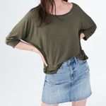 Aeropostale  size XXL 3/4 Sleeve Slouchy Dolman Tee relaxed fit scoop neckline Photo 1