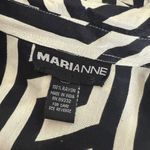 Marianne Midi Dress Womens Statement Piece Geometric Print Size 1X Black Flowy Photo 8