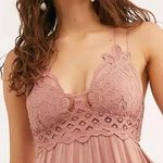 Free People ✨SALE Rose Pink Adella Slip Mini Dress Size S NWT Photo 1