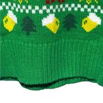 Unisex Ugly Christmas Sweater Beer Theme Medium Green Holiday Crew Neck Photo 3