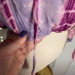 Style Rack Pink Puff Sleeve Crop Blouse Photo 6