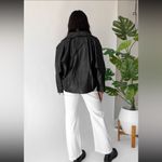 Grey Bandit NWT Tenley Black Faux Leather Jacket - Small Photo 1