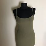 SKIMS  Olive Green Mini Dress Photo 1