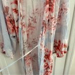 Plum Pretty Sugar Floral Rayon Bridal Robe Women’s XS Photo 7