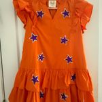 Boutique Orange Star Dress  Photo 0