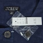 J.Crew  Cutaway vest top in linen Navy‎ CI544 14 NWT Career Sleeveless Photo 2