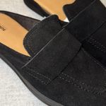 Sonoma Black loafers mules slide on NEW NIB Norma Suede leather shoes 6.5 Photo 1