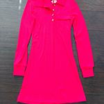 Revolve NWT Area Stars Juliette Knit Preppy Polo Dress in Magenta - Retails $150 | XS Photo 1