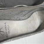 Adrianna Papell Shirley rhinestone embellished ballet flats 8 mesh silver lace Photo 7