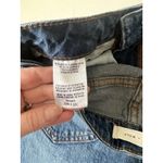 Cleo + Wolf Woman's High Rise Straight Jeans Distressed Medium Wash Size 29 Blue Photo 4