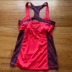Kyodan  Athletic Tank Top in Neon Pink Bright Pink and Blue Space Dye Pattern S‎ Photo 2