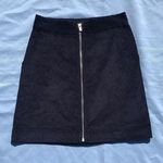 Gap navy blue corduroy full zip up skirt 00 Photo 0
