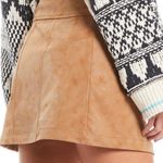 Free People camel color wrap skirt with buckle Photo 1