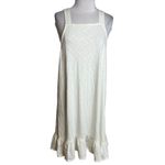 Free People  beach dream of you tunic dress Sz M white Photo 1