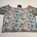 Dolls Kill Little Twin Stars Hello Kitty Collab Crop Top 3X Kawaii Cute Cat NEW Photo 5