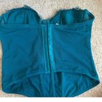 Garage  Teal Lace Bustier Corset Top Photo 1