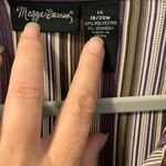 Maggie Barnes  Purple Multi-Striped Top Blouse Size 1X  3/4 Sleeves Bust Darts Photo 1