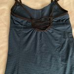 Athleta Dark Blue Tank Top with Built in Shelf Bra Photo 9